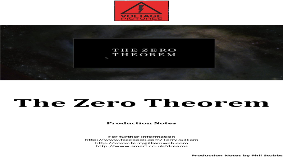 The Zero Theorem (1200x630), Png Download