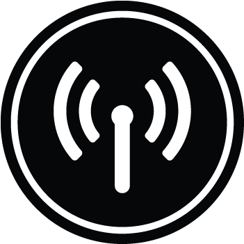 Wifi Zone, Traffic Signal Icon - Emblem (800x800), Png Download