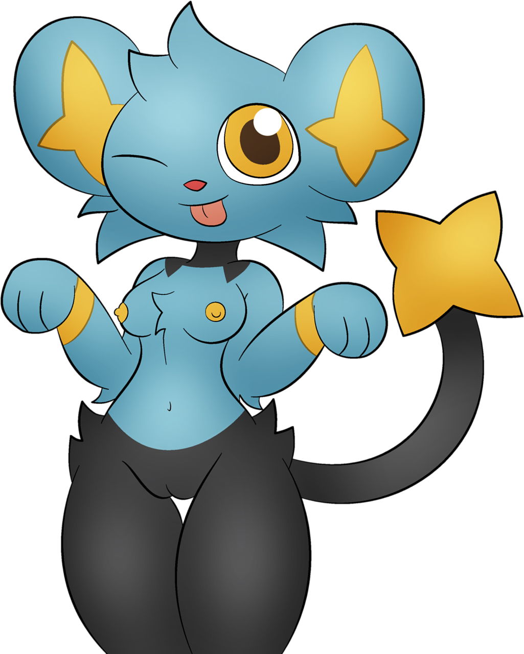 Cute Shinx Girl - Shinx (1025x1280), Png Download