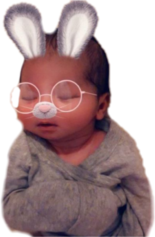 Truethompson Khloekardashian Kardashiankids Kardashian - Khloe Kardashian True Baby (1024x1024), Png Download