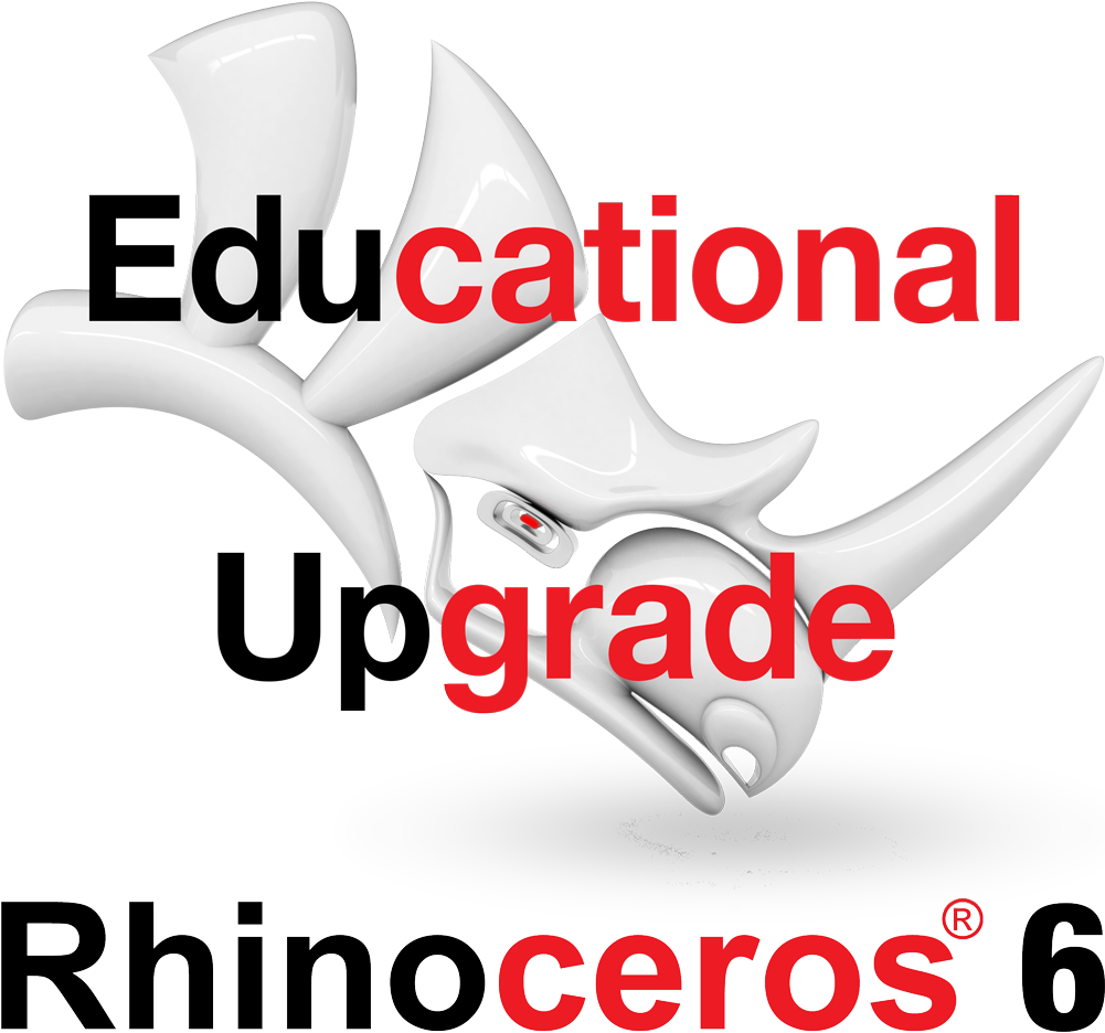 Rhino 6 For Windows Upgrade, Educational Single User - Rhino 5 Edu Windows (1000x1000), Png Download