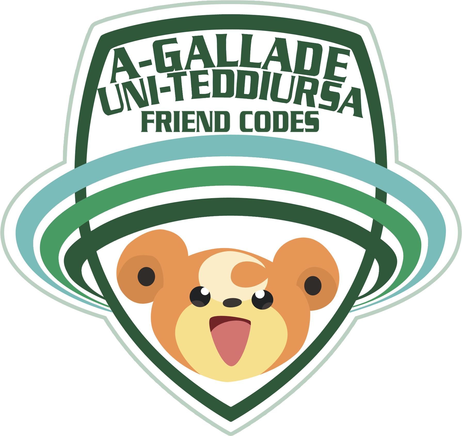 A Gallade Uni Teddiursa Friend Codes (2000x2000), Png Download