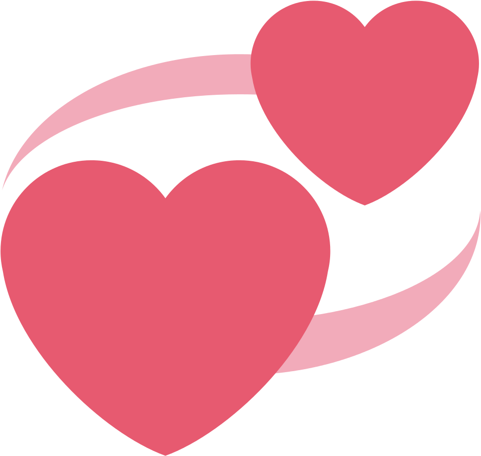 File - Twemoji 1f49e - Svg - Twitter Heart Emoji Png (1024x1024), Png Download