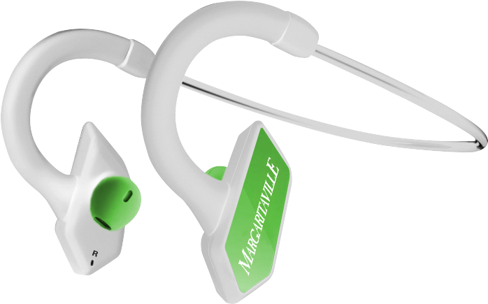 Mtx Margaritaville Audio Bluetooth Sport Buds - Margaritaville Green Mvasbbt1g Bluetooth Sport Earbuds (790x569), Png Download