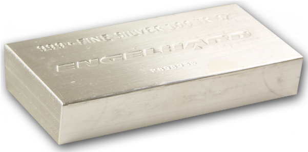 Engelhard Silver Bar Click To Enlarge - Wood (600x600), Png Download