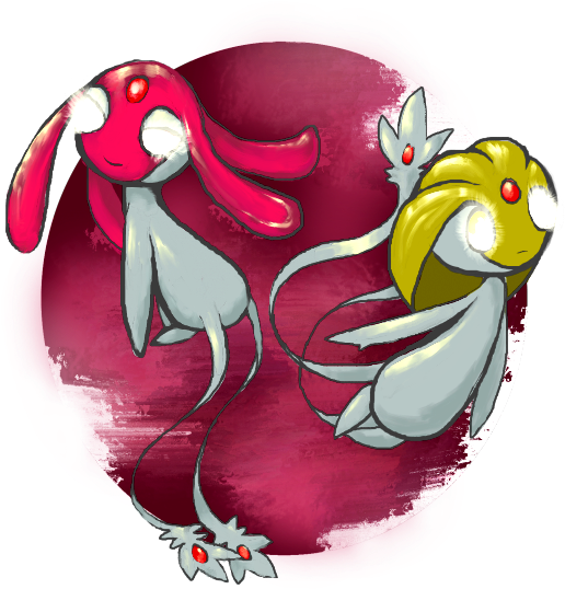 Sky's Art - Psychic Type Pokemon (600x646), Png Download