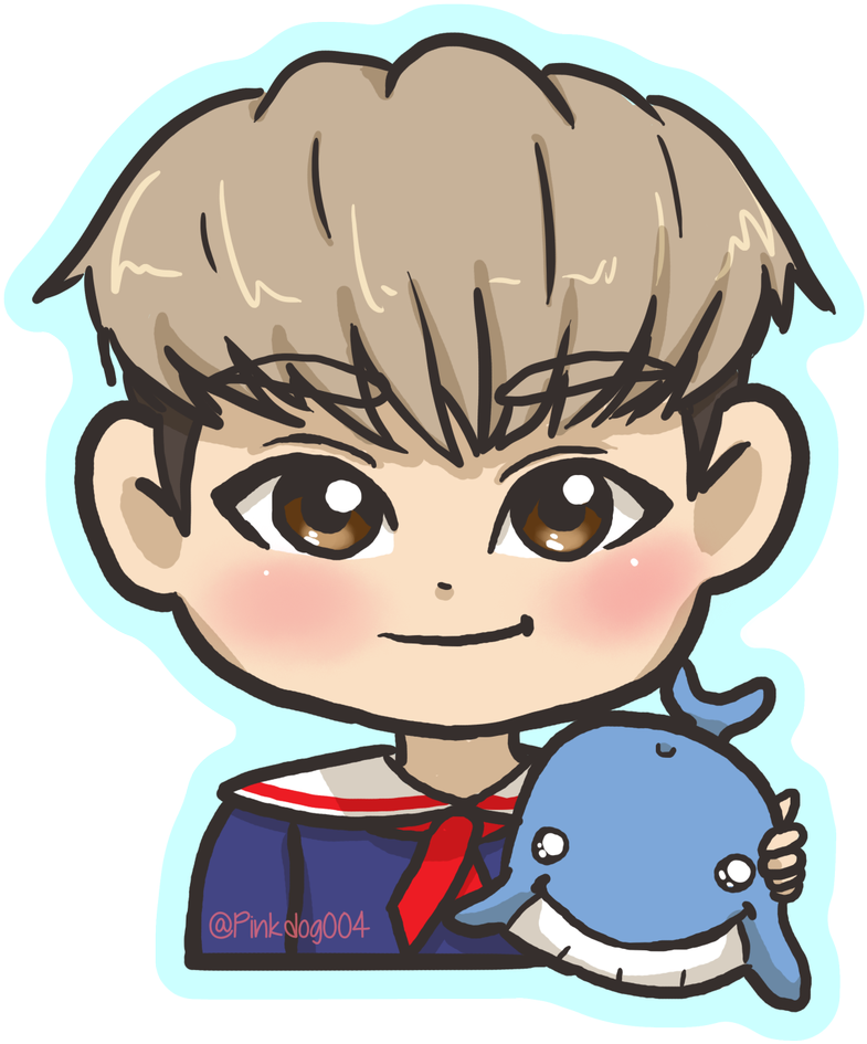 *☆seventeen Fanart☆*'s Tweet - Mingyu Seventeen Fanart Png (848x1200), Png Download