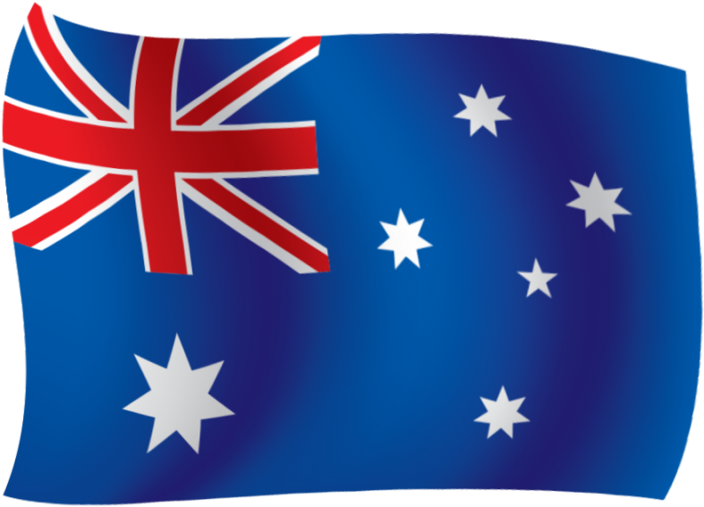 Australia Flag Png Transparent - Australien Flagge (900x900), Png Download