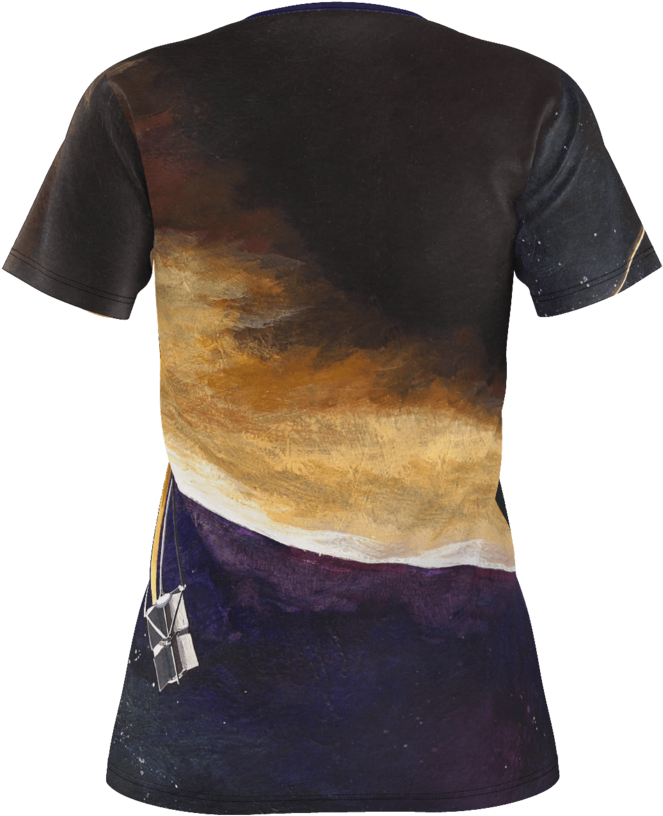 In Orbit - Active Shirt (1024x1024), Png Download