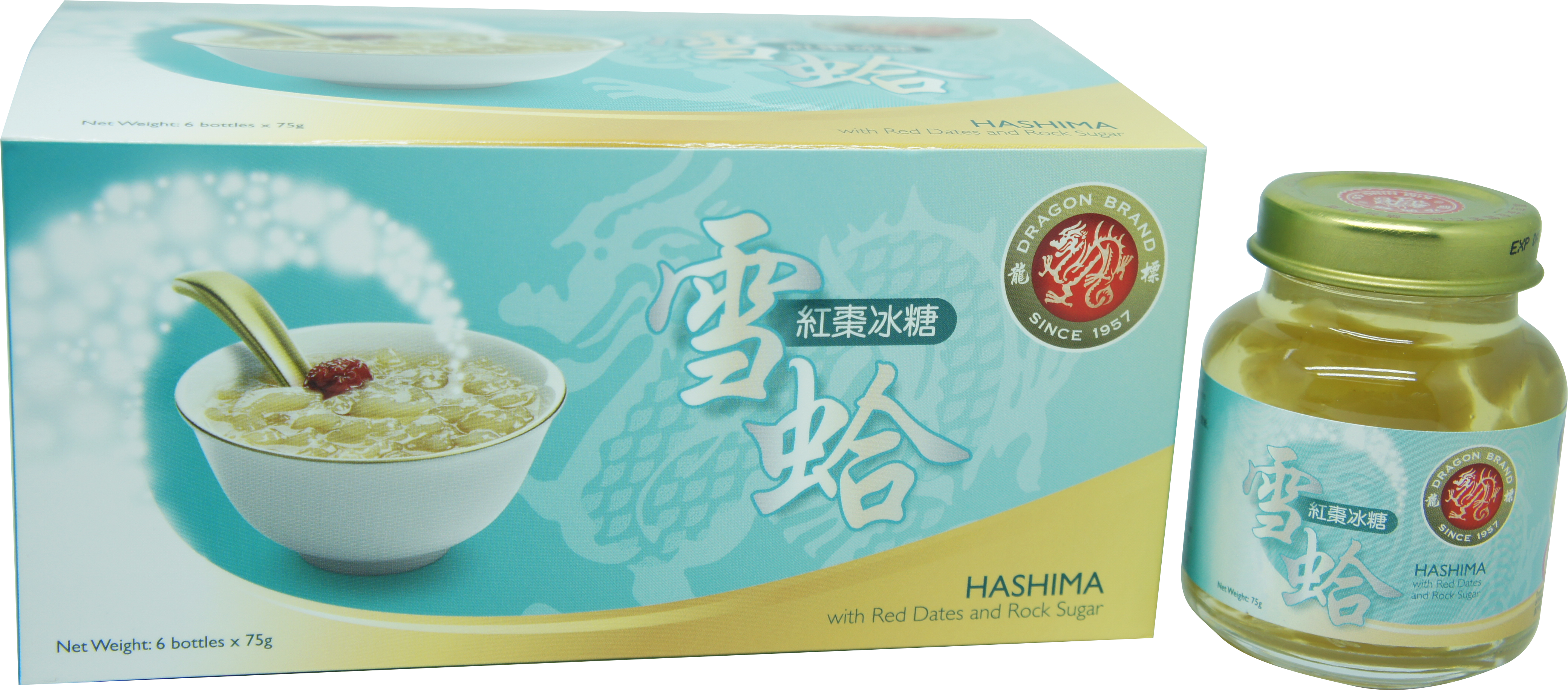 Dragon Brand Hashima With Red Dates And Rock Sugar - Corn Flakes (4285x2100), Png Download