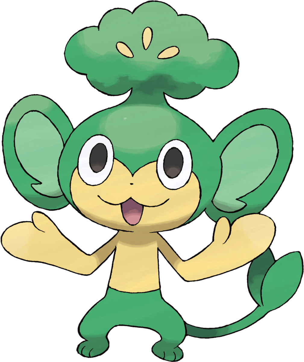Pokemon Black And White Grass Pokemon (1200x1200), Png Download