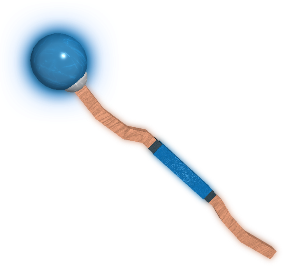 Water Blast Staff - Roblox Monster Islands Air Staff (1024x1024), Png Download