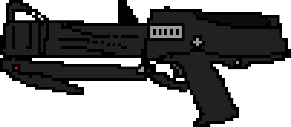 Blaster - Assault Rifle (1060x500), Png Download