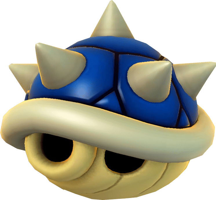 Super Smash Bros Spiny Shell (746x691), Png Download