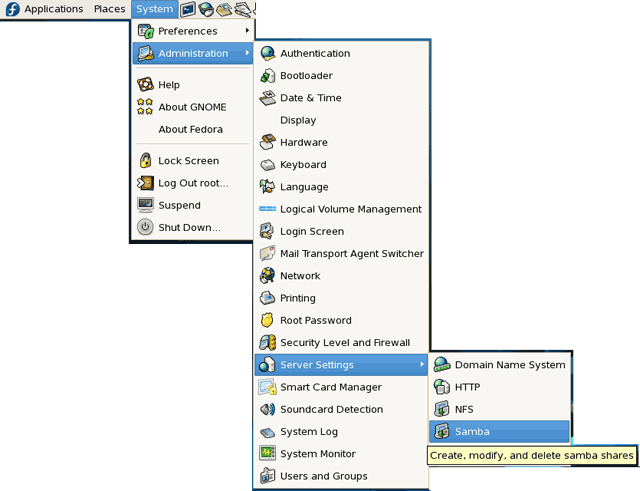 System Config Samba - Configure Samba (640x491), Png Download