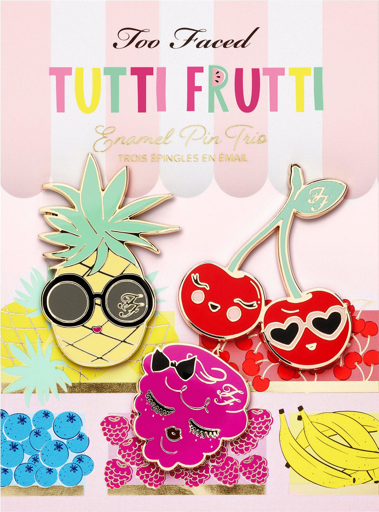 Tutti Frutti - Too Faced Tutti Frutti Artwork (2000x1655), Png Download