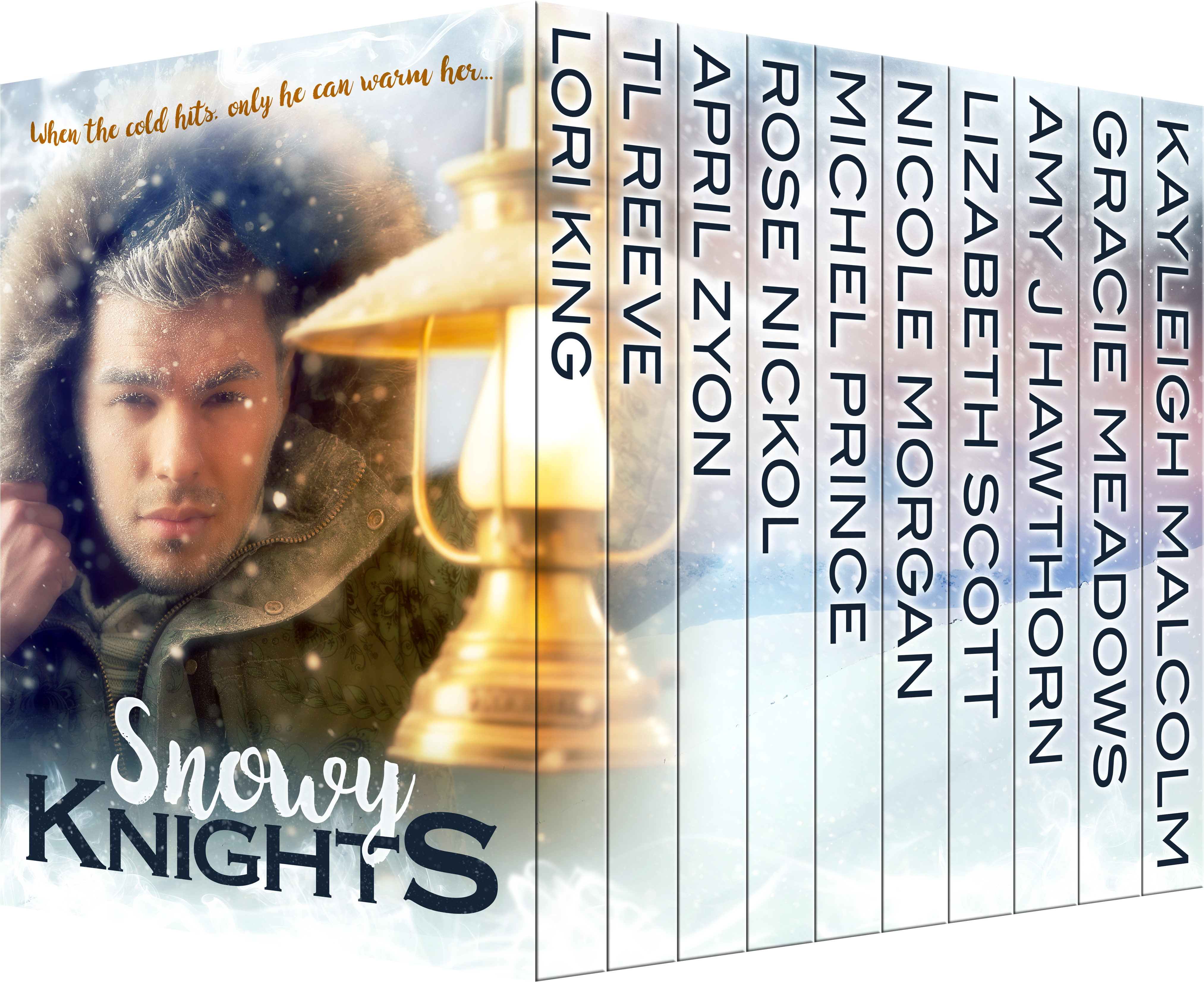 Snowy Nights 3d - Snowy Knights Anthology Ebook (4170x3422), Png Download