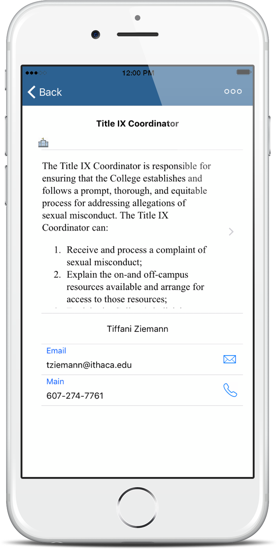 Title Ix Detail Screen - Mobile App Account Page (1100x1850), Png Download