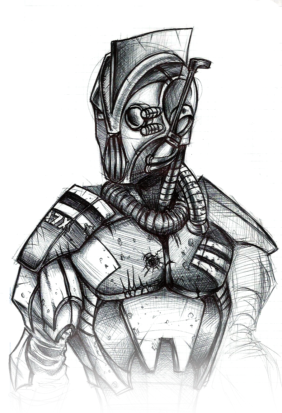 Download Png Stock Laa Ilaha Illallah Muhammadur Rasulallah - Bounty Hunter Sketch (906x1326), Png Download