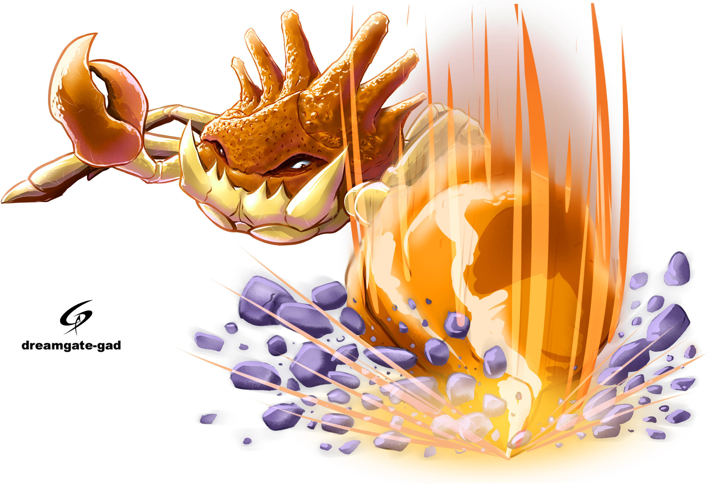 #099 Kingler Used Crabhammer And Ancient Power - Fondos De Pantalla De Kingler (2480x1653), Png Download