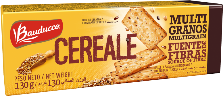 Multigrain Cracker - Cereale Bauducco (800x800), Png Download