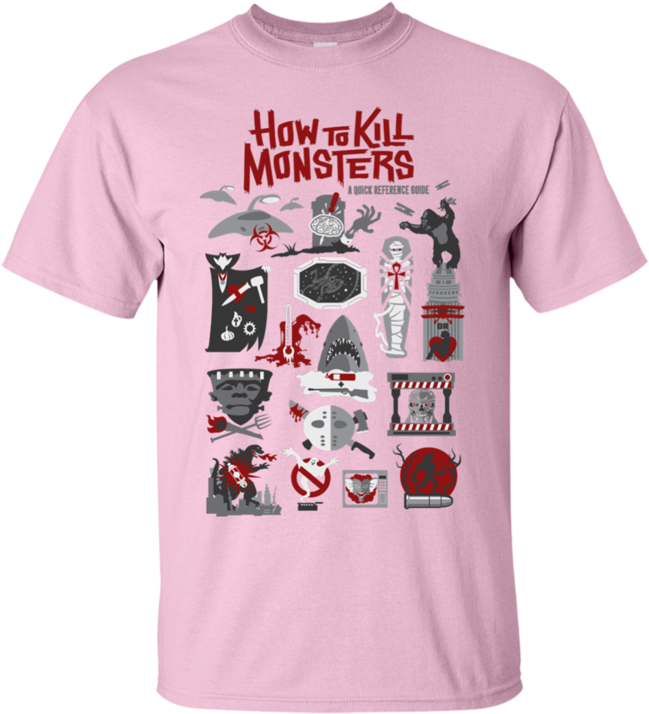 Ghost Buster How To Kill Monsters Busterauto - T-shirt (1024x1024), Png Download