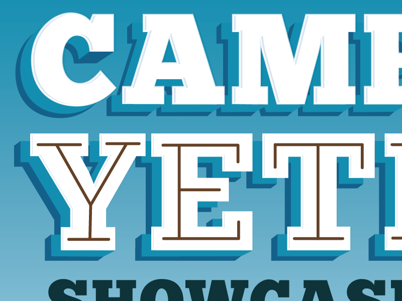 Yeti Showcase Type - Poster (800x600), Png Download