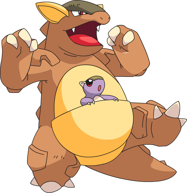 Kangaskhan Shiny (750x776), Png Download