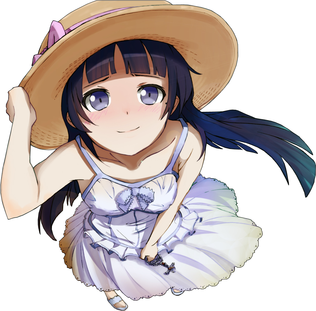 Ayase Can't Be Normal, No Way - Anime Cute Little Sister (1090x1080), Png Download