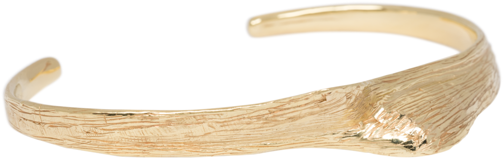 Twirl Cuff Anna Nina Goldplated - Anna+nina Twirl Cuff Brass Coldplated (1665x1800), Png Download