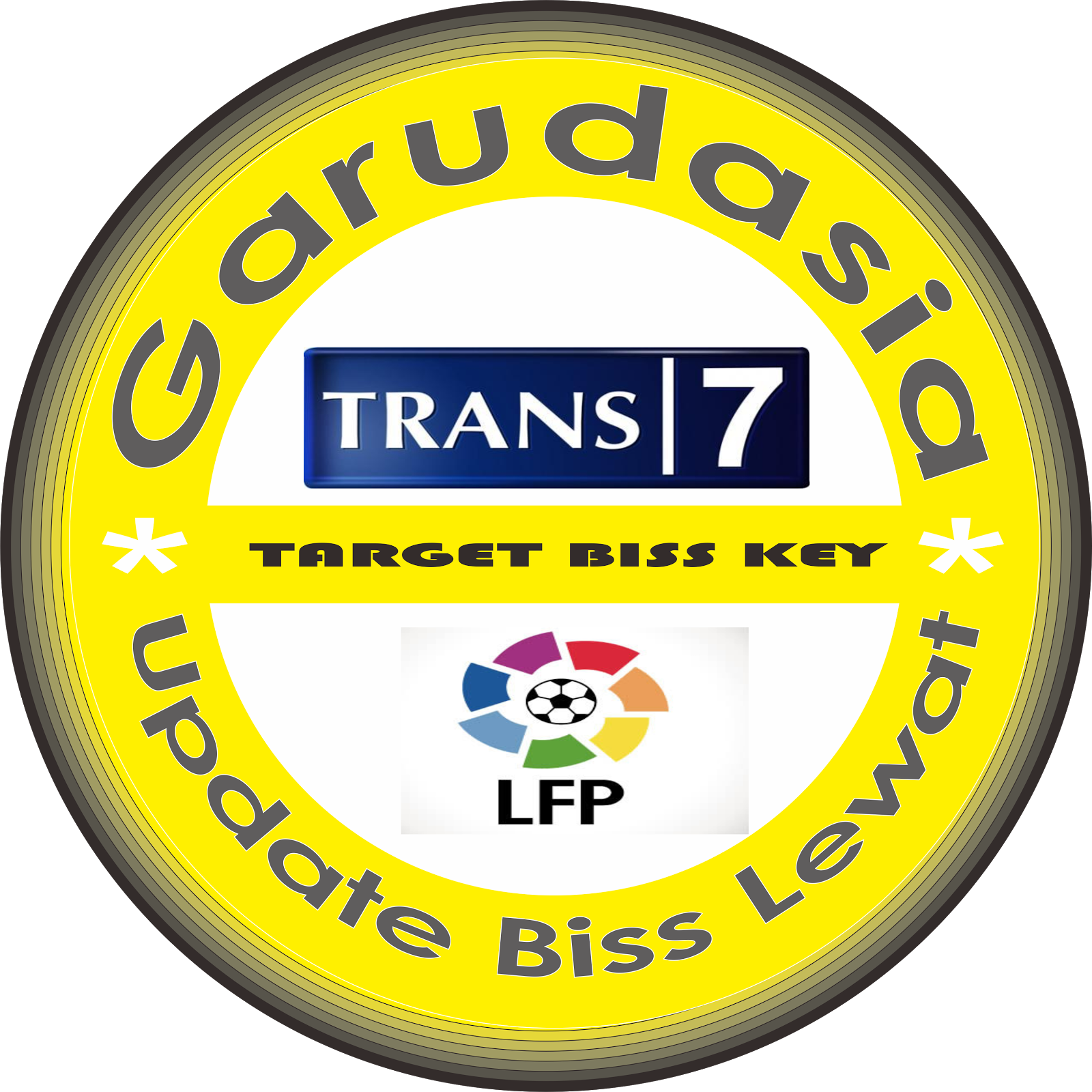 Biss Key Trans 7 , Atletico Madrid Vs Real Sociedad - Circle (1600x1600), Png Download