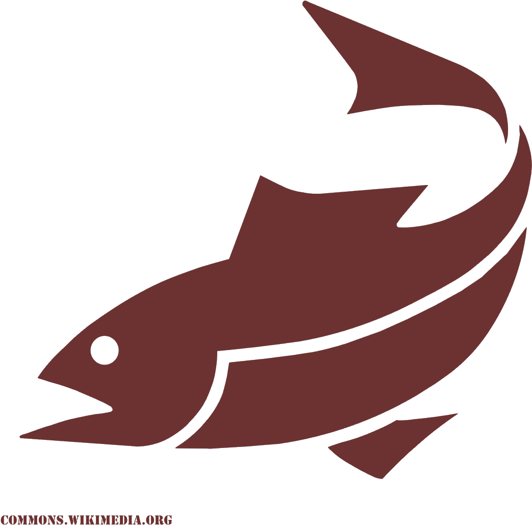 Hal Ikon A Wikimediáról - Fish Icon (1100x1100), Png Download