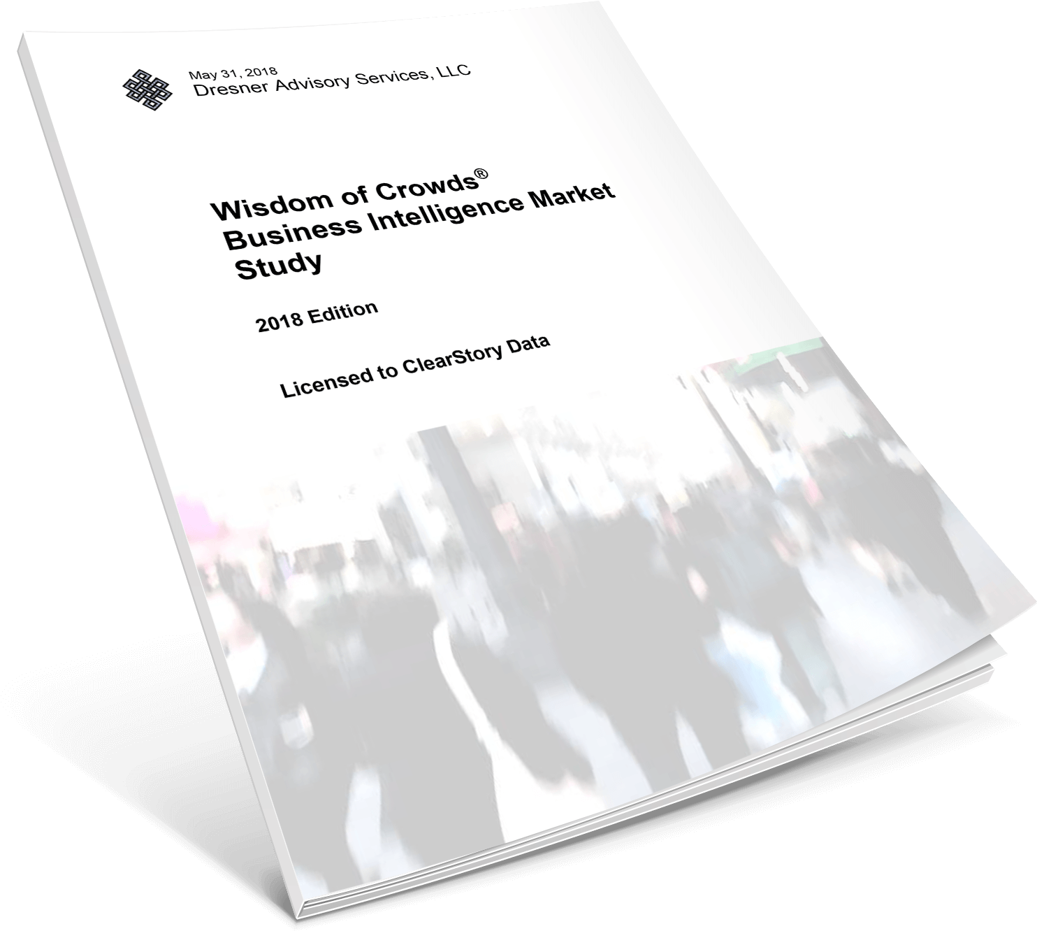 Dresner Wisdom Of Crowds Report - 2017 Analytical Data Infrastructure Market Study Report (1496x1334), Png Download