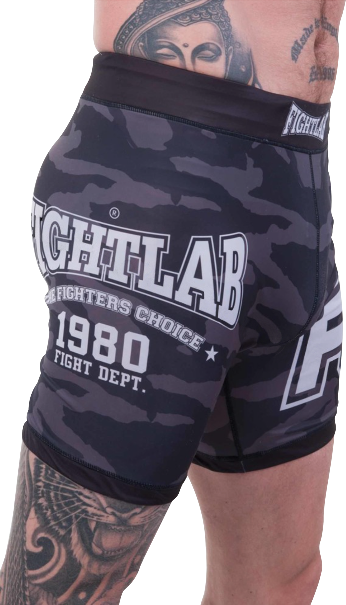 Muay Thai Mma K1 Fightlab "impact" Vale Tudo Shorts - Mixed Martial Arts (1356x2048), Png Download