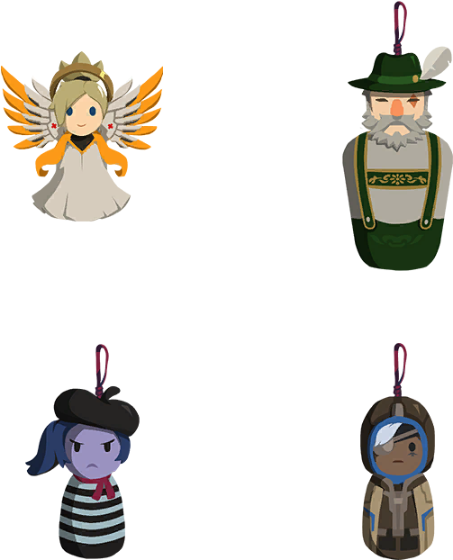 Overwatch Sprays Png - Overwatch Christmas Sprays Transparent (700x700), Png Download