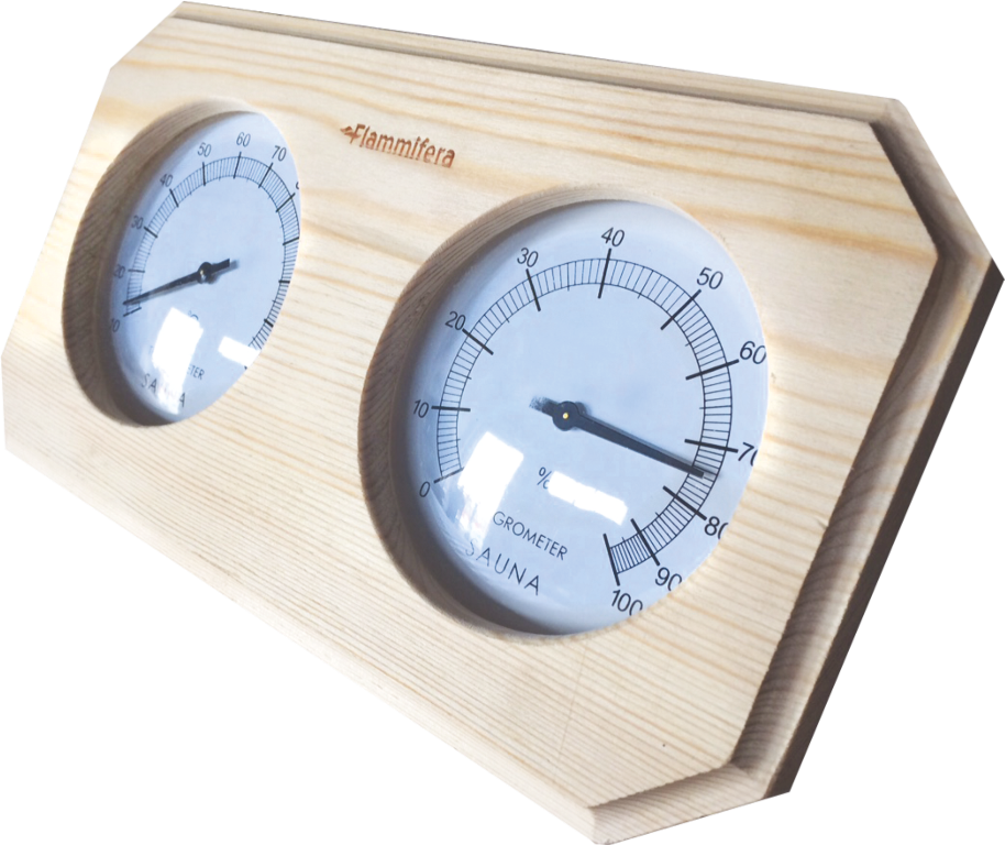 Sauna Light - Thermometer (914x768), Png Download