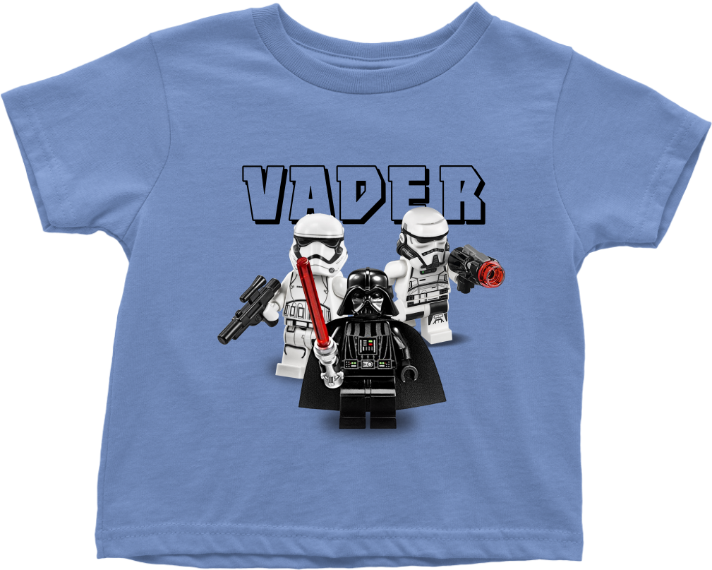 Lego Star Wars Darth Vader Boys Toddler T Shirt - Lego Darth Vader Link Watch (1024x1024), Png Download