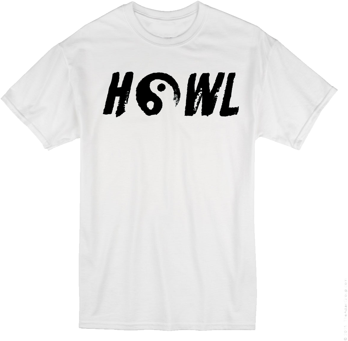 Yinyang Howl Tee White - I M Out Of Bed And Dressed What More Do You Want T (1158x1152), Png Download