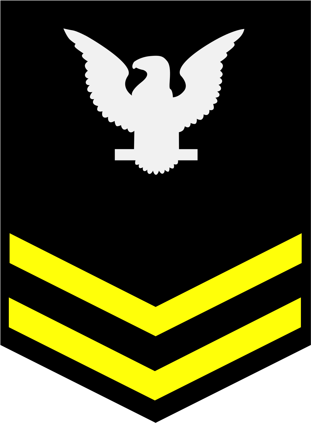 First Class Petty Officer Insignia (1200x1642), Png Download