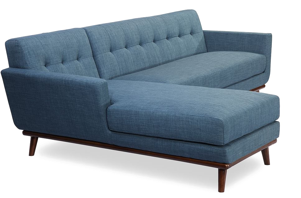 Sleeper Sofa Png Image - Kardiel Inc Mid-century | Sectional Sofas | Jackie-lf-frnchpress (1280x665), Png Download