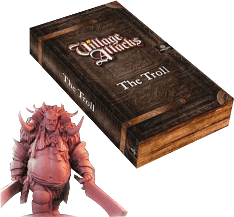 Village Attacks Miniatures (709x709), Png Download