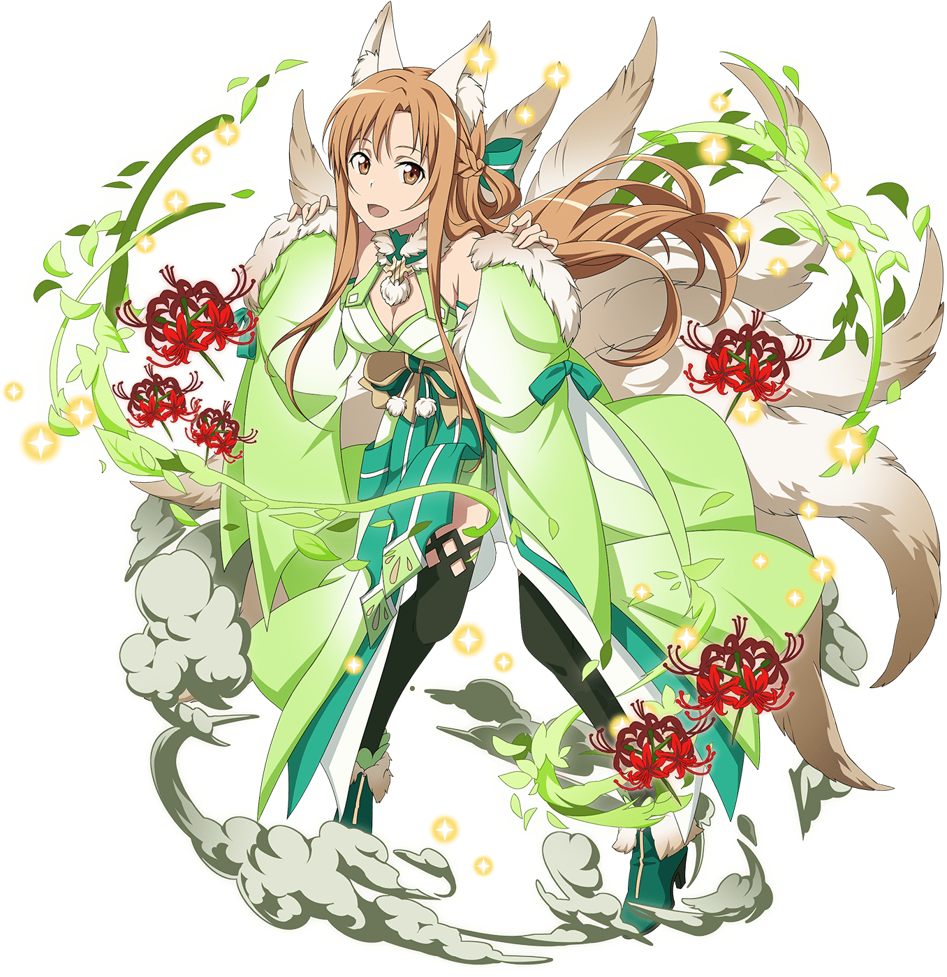 Sword Art Online Foxy Beauty Asuna (1500x1500), Png Download