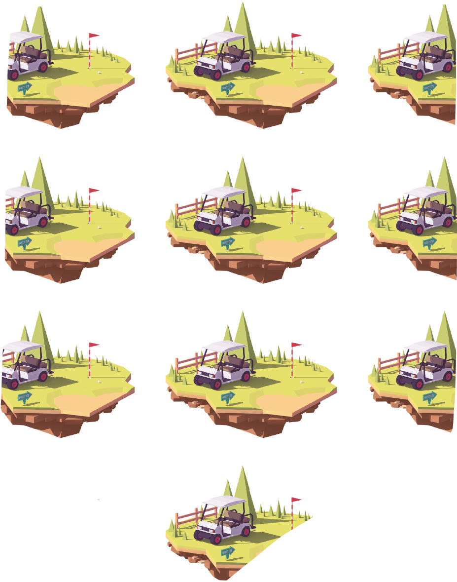 Floating Islands Pattern - Boat (2000x2000), Png Download