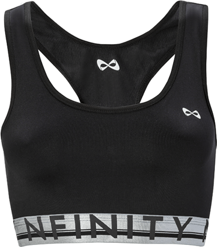 Black Crop Top - Bra (800x800), Png Download