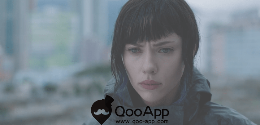 [qoo Review] Ghost In The Shell Trailer Released It'd - Ghost In The Shell (840x403), Png Download