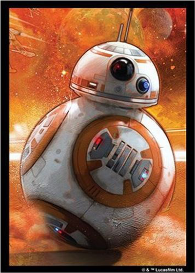 Starwars Destiny Sleeves Bb8 - Bb8 Poster Star Wars (600x600), Png Download