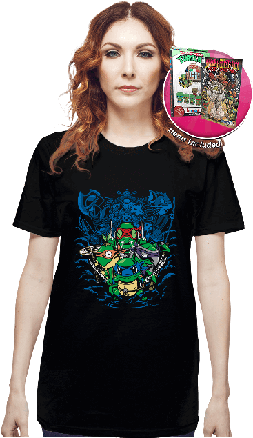 Teenage Origami Ninja Turtles Bundle - Shirt (650x650), Png Download