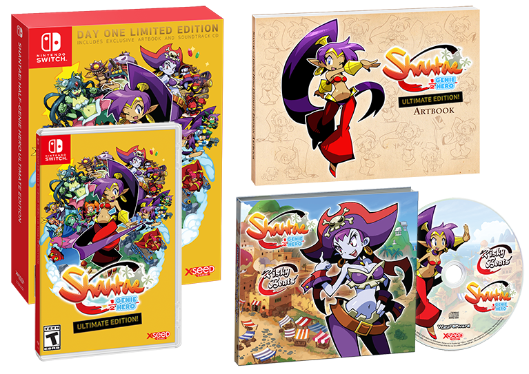 Ultimate Day One Edition - Shantae Half Genie Hero Ultimate Edition Switch (800x557), Png Download