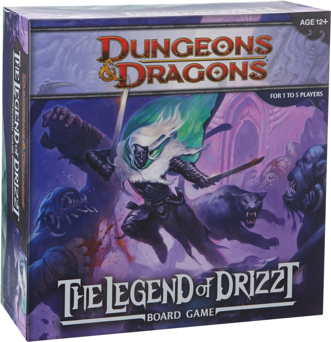 Legend Of Drizzt Board Game: A Dungeons (709x709), Png Download