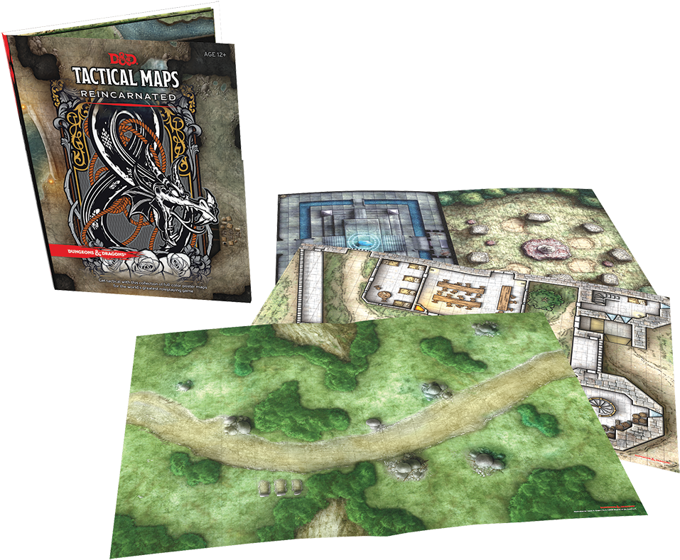 Tactical Maps Reincarnated D&d - Dungeons & Dragons Tactical Maps Reincarnated (1000x831), Png Download